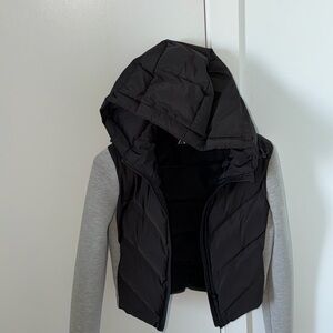 ZARA Black Labeled Satin-Feel Jacket